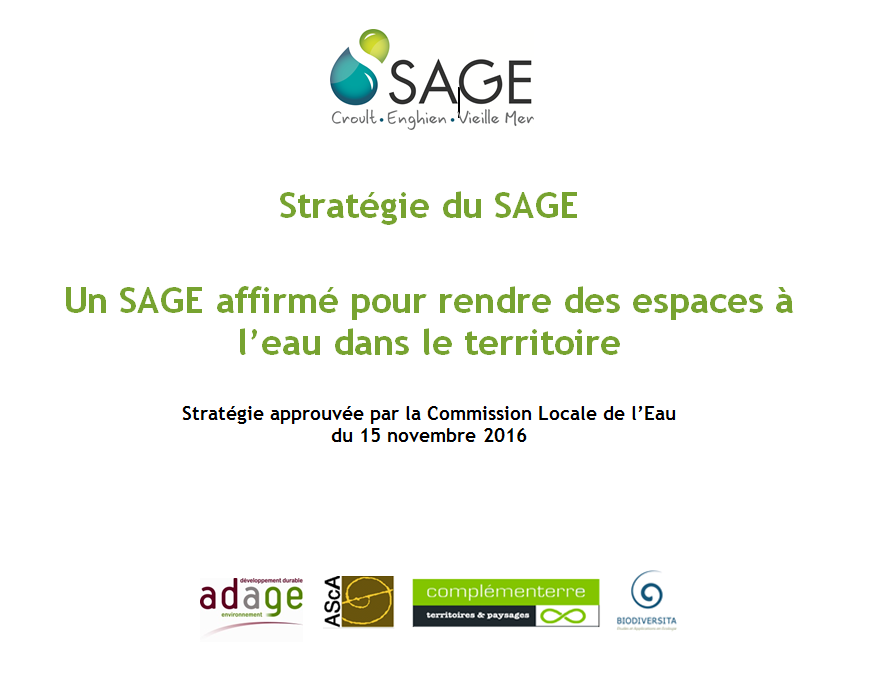 Stratégie du SAGE CEVM