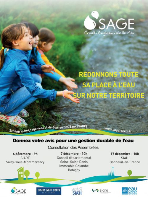 Consultation des assemblées - Réunions de présentation du projet de SAGE