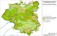 Carte de l'ancienneté des documents de planification communale