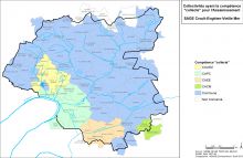 Carte des collectivités ayant la compétence collecte pour l’assainissement