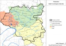 Carte de présentation administrative du territoire