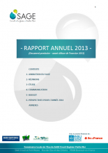 Rapport d'activité de la CLE 2013 Rapport d'activité de la CLE 2013