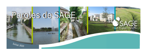 Newsletter : « Paroles de SAGE » &#8211; Juillet 2023