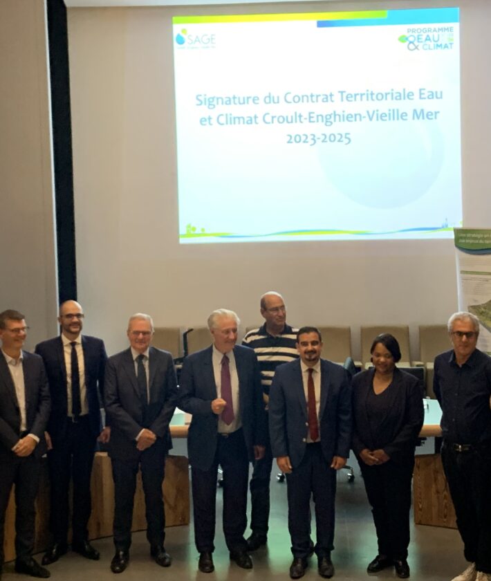 Signature et comité de pilotage du contrat territorial Eau et Climat Croult-Enghien-Vieille Mer 2023-2025 &#8211; 21 septembre 2023